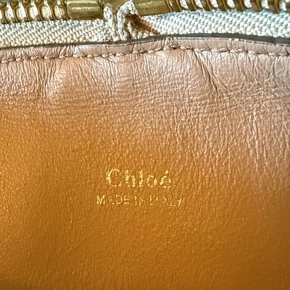 Chloe Baylee 2Way Satchel 🌟Stunning🌟 Bi-Color Leather Removable Adjustable Strap - Picture 14 of 16